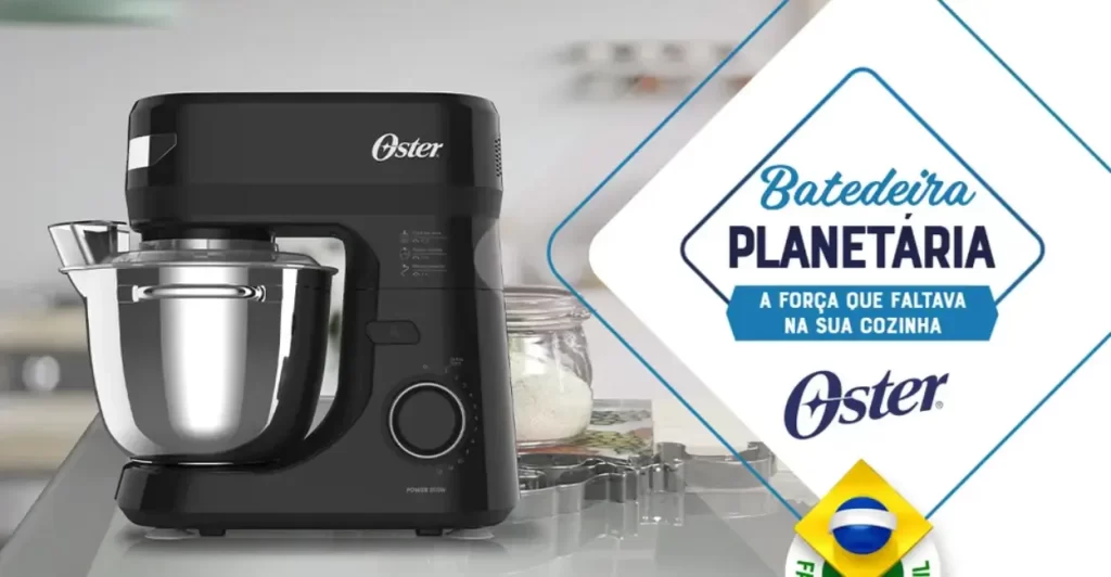 batedeira planetária Oster é boa